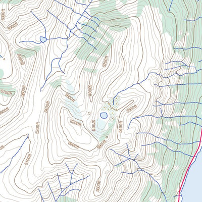 Natural Resources Canada Tutshi Lake, BC (104M15 Toporama) digital map