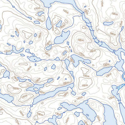 Natural Resources Canada Tuurvik Lake, NU (046N02 Toporama) digital map