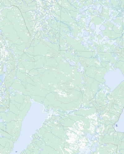 Natural Resources Canada Tweed Lake, NT (096K13 Toporama) digital map
