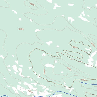 Natural Resources Canada Tweed Lake, NT (096K13 Toporama) digital map