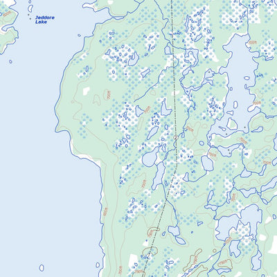 Natural Resources Canada Twillick Brook, NL (002D04 Toporama) digital map