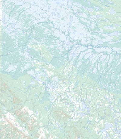 Natural Resources Canada Twin Fish Lake, NT (096B05 Toporama) digital map