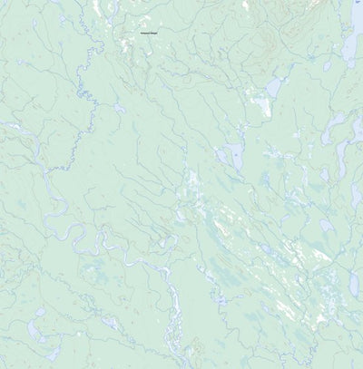 Natural Resources Canada Twin Lakes, YT (105A12 Toporama) digital map