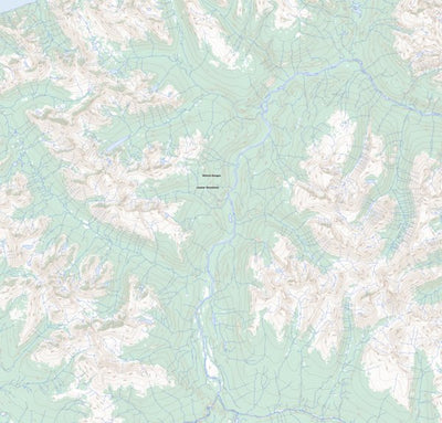 Natural Resources Canada Two Fish Creek, BC (104I10 Toporama) digital map