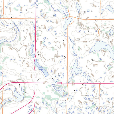 Natural Resources Canada Two Hills, AB (073E12 Toporama) digital map