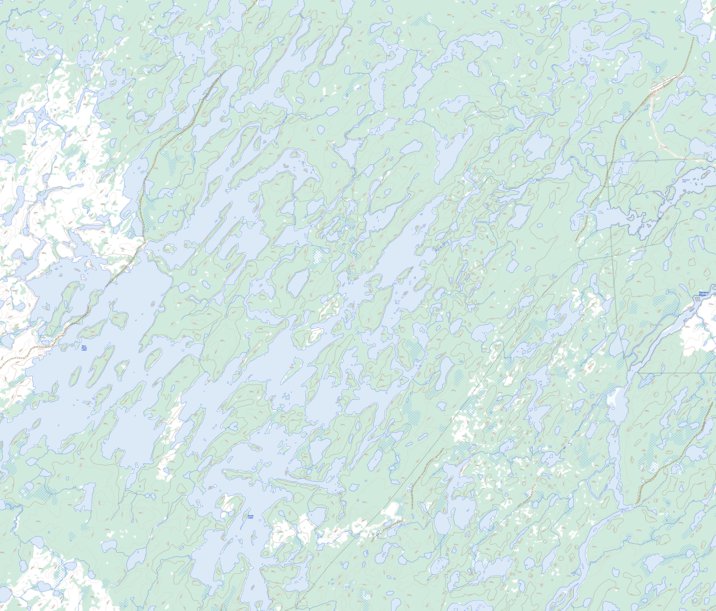 Two River Lake, ON (053G14 Toporama) Map by Natural Resources Canada ...