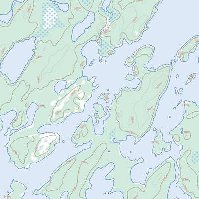 Natural Resources Canada Two River Lake, ON (053G14 Toporama) digital map