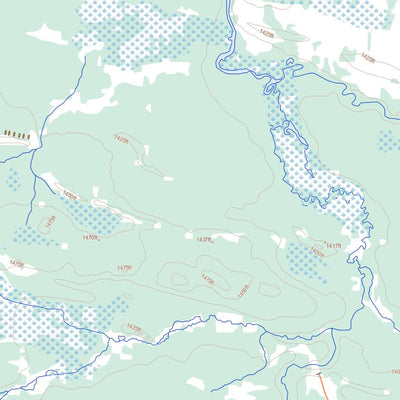 Natural Resources Canada Twoforks River, SK (073J16 Toporama) digital map
