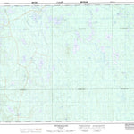 Natural Resources Canada Twopeak Lake, ON (042H08 CanMatrix) digital map