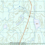 Natural Resources Canada Twopeak Lake, ON (042H08 CanMatrix) digital map