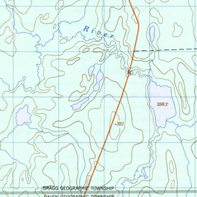 Natural Resources Canada Twopeak Lake, ON (042H08 CanMatrix) digital map