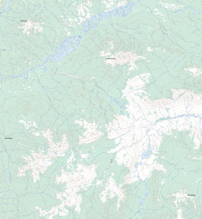 Natural Resources Canada Twopete Mountain, YT (105K12 Toporama) digital map