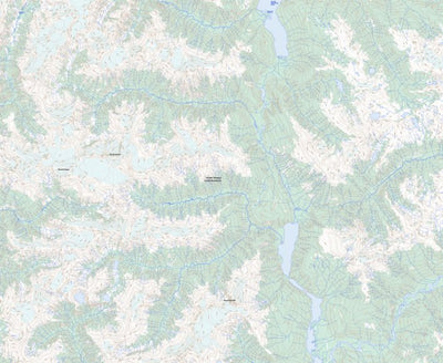 Natural Resources Canada Tzeo River (092M15 Toporama) digital map