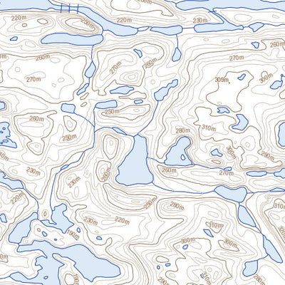 Natural Resources Canada Ulualuk Lake, NU (046N01 Toporama) digital map