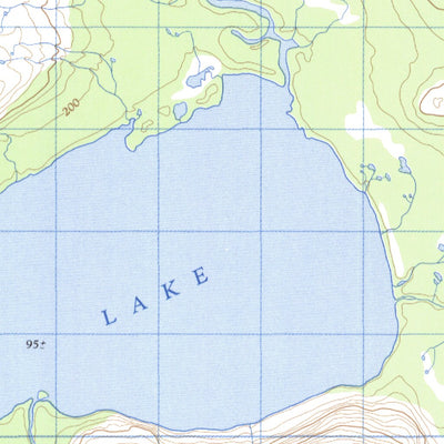 Natural Resources Canada Umiakovik Lake, NL (014E07 CanMatrix) digital map