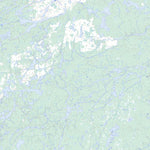 Natural Resources Canada Uneven Lake, ON (052H13 Toporama) digital map