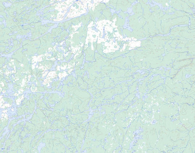 Natural Resources Canada Uneven Lake, ON (052H13 Toporama) digital map