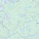 Natural Resources Canada Uneven Lake, ON (052H13 Toporama) digital map