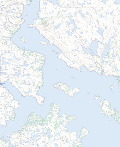 Natural Resources Canada Unit Lake, NU (076E14 Toporama) digital map