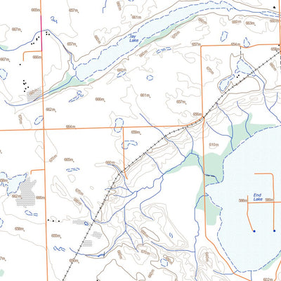 Natural Resources Canada Unity, SK (073C06 Toporama) digital map