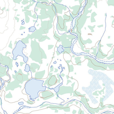 Natural Resources Canada Unnamed (087B03 Toporama) digital map