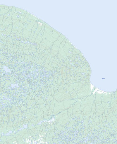Natural Resources Canada Unnamed (096I04 Toporama) digital map
