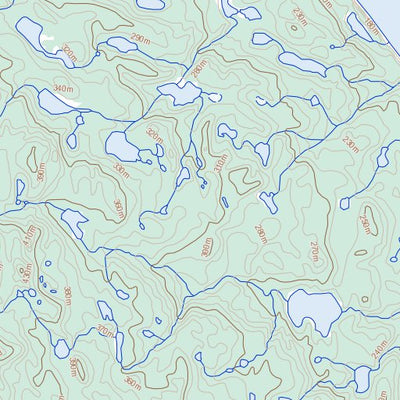 Natural Resources Canada Unnamed (096I04 Toporama) digital map