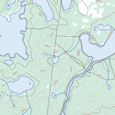 Natural Resources Canada Unnamed (096N05 Toporama) digital map