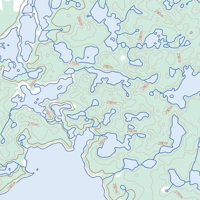 Natural Resources Canada Unnamed (096N05 Toporama) digital map