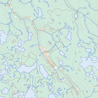 Natural Resources Canada Unnamed (097B08 Toporama) digital map