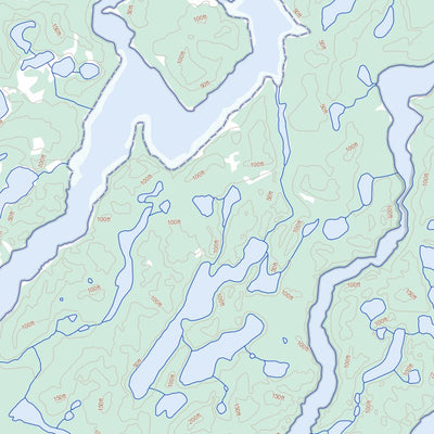 Natural Resources Canada Unnamed (107D05 Toporama) digital map