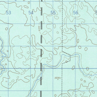 Natural Resources Canada Unnamed, AB (073M13 CanMatrix) digital map