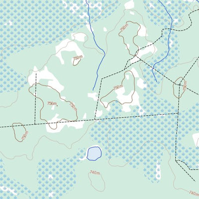 Natural Resources Canada Unnamed, AB (074D03 Toporama) digital map