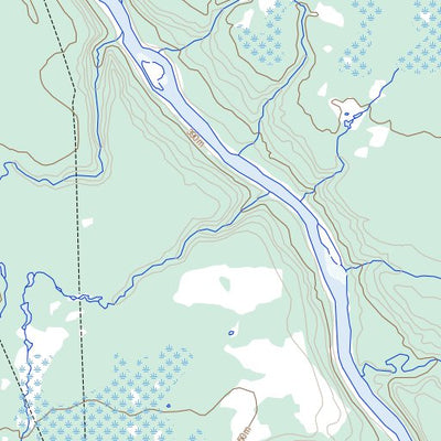 Natural Resources Canada Unnamed, AB (084G06 Toporama) digital map