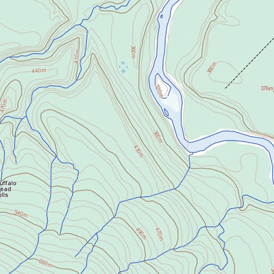 Natural Resources Canada Unnamed, AB (084G14 Toporama) digital map