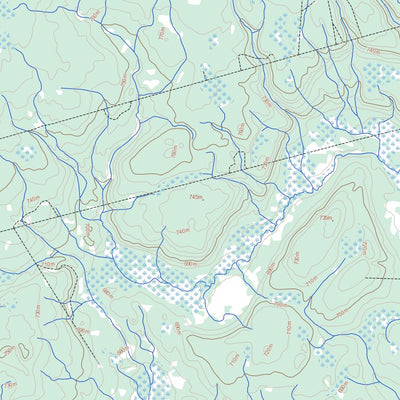 Natural Resources Canada Unnamed, AB (084H03 Toporama) digital map