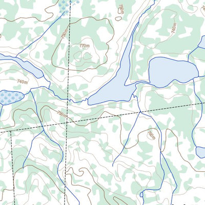 Natural Resources Canada Unnamed, AB (084H10 Toporama) digital map