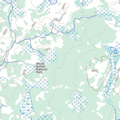 Natural Resources Canada Unnamed, AB (084O11 Toporama) digital map