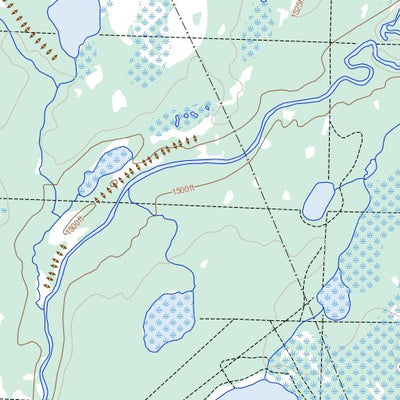 Natural Resources Canada Unnamed, AB (085D04 Toporama) digital map