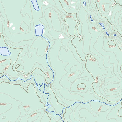Natural Resources Canada Unnamed, BC (095D01 Toporama) digital map