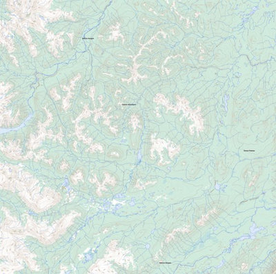 Natural Resources Canada Unnamed, BC (104O16 Toporama) digital map