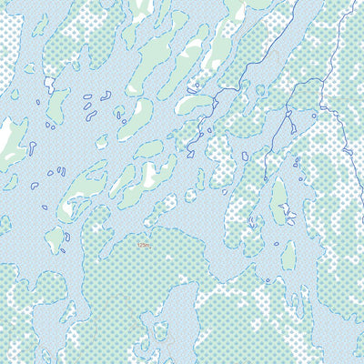 Natural Resources Canada Unnamed, MB (053N08 Toporama) digital map