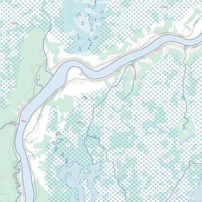 Natural Resources Canada Unnamed, MB (053N08 Toporama) digital map