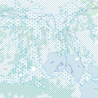 Natural Resources Canada Unnamed, MB (053O05 Toporama) digital map