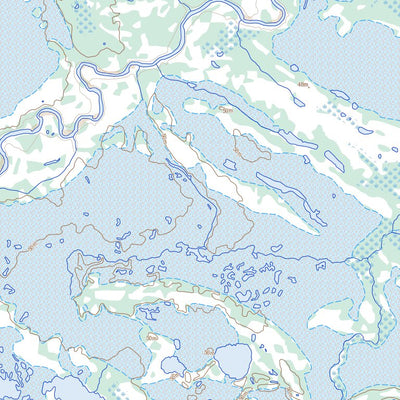 Natural Resources Canada Unnamed, MB (054A11 Toporama) digital map
