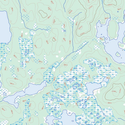 Natural Resources Canada Unnamed, NL (013A06 Toporama) digital map