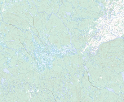 Natural Resources Canada Unnamed, NL (013B01 Toporama) digital map