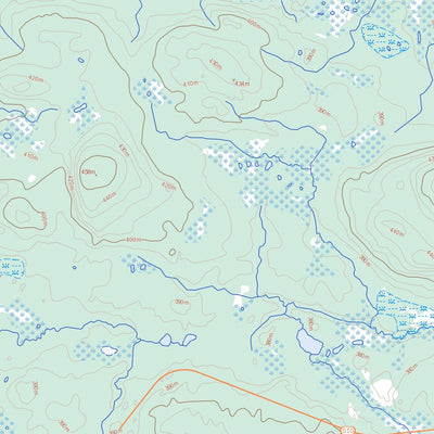 Natural Resources Canada Unnamed, NL (013B10 Toporama) digital map