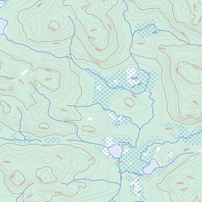 Natural Resources Canada Unnamed, NL (013B14 Toporama) digital map