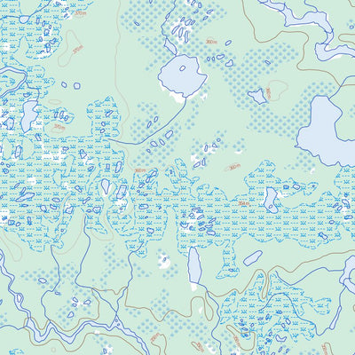Natural Resources Canada Unnamed, NL (013B15 Toporama) digital map